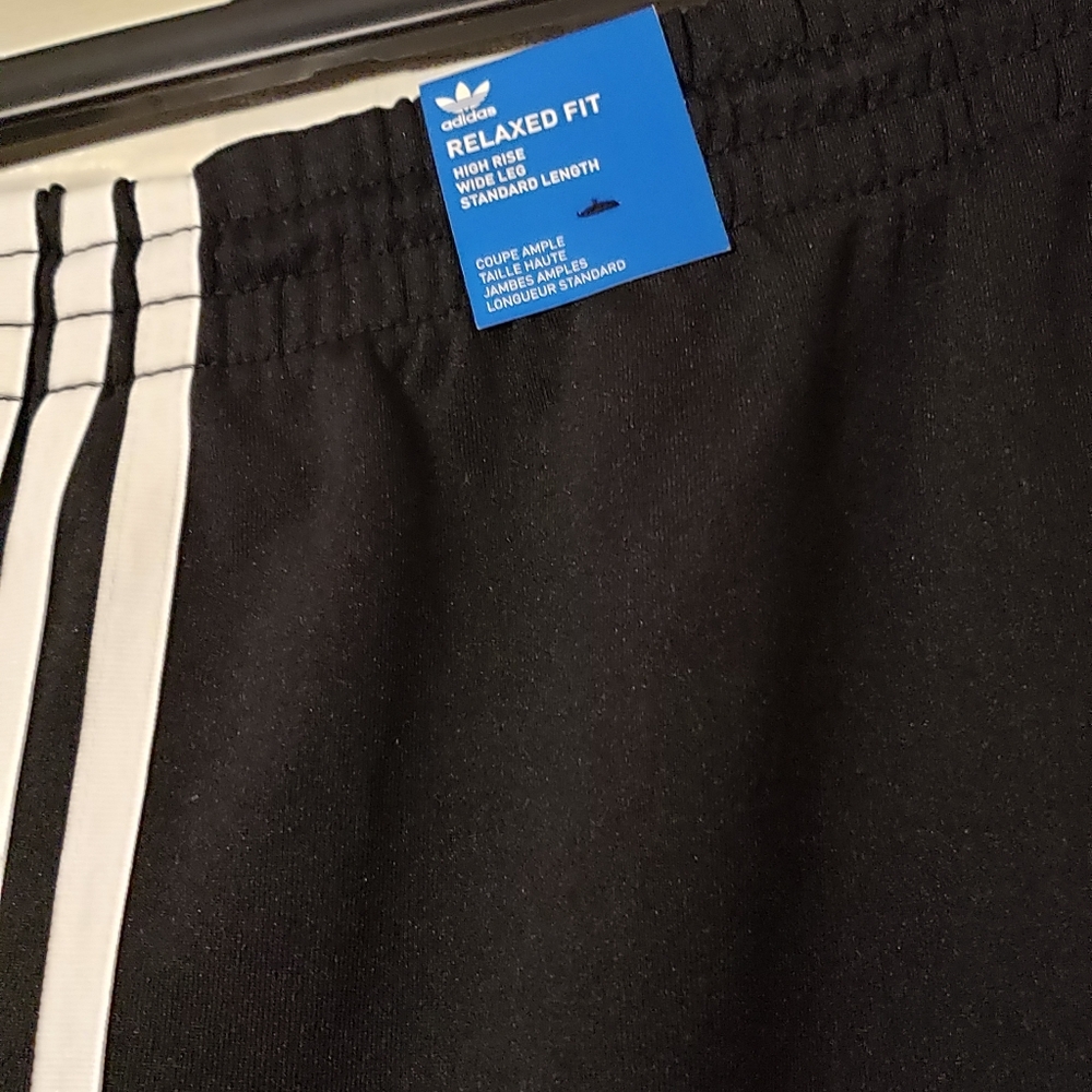 Adidas Relaxed Wide-Leg Primeblue Pants (1X Plus) - Picture 8 of 13